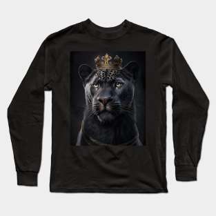 Black panther king Long Sleeve T-Shirt